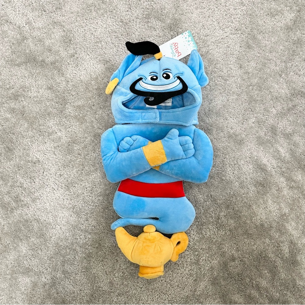 NEW Disney Baby Aladdin Genie Blue Baby Cover Costume Infants Dress Up NWT
